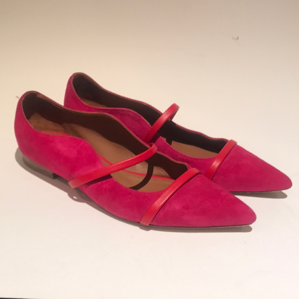 Malone Souliers suede flats
